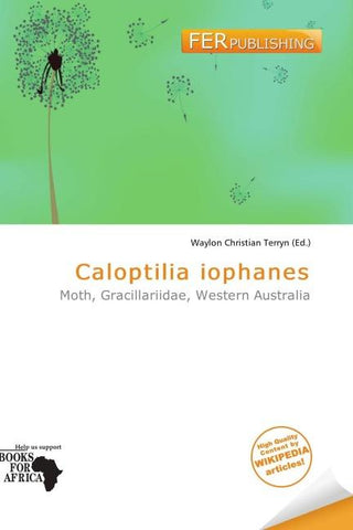 Caloptilia iophanes