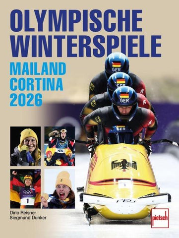 Olympische Winterspiele - Die XXV. Winterspiele in Mailand/Cortina d'Ampezzo/Norditalien. Mit Stars wie Johannes Lochner, Philipp Raimund, Laura Nolte, Tobias Wendl,