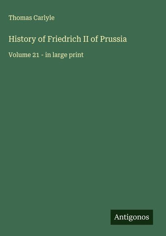 History of Friedrich II of Prussia