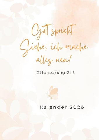 christlicher Kalender 2026