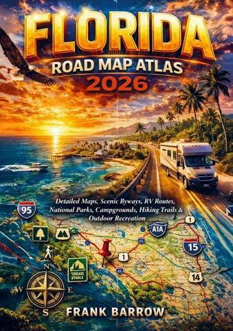 Florida Road Map Atlas 2026