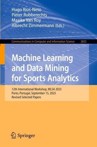 Machine Learning and Data Mining for Sports Analytics