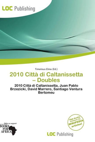 2010 Città di Caltanissetta - Doubles