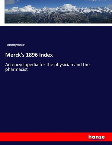 Merck's 1896 Index