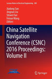 China Satellite Navigation Conference (CSNC) 2016 Proceedings: Volume II