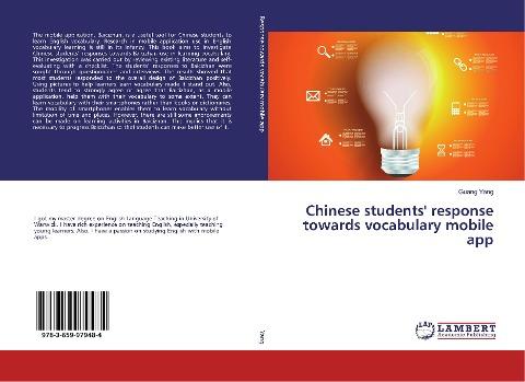 Chinese students' response towards vocabulary mobile app