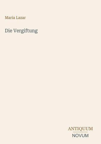 Die Vergiftung