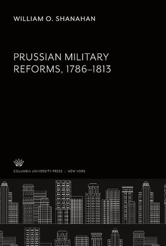 Prussian Military Reforms 1786-1813