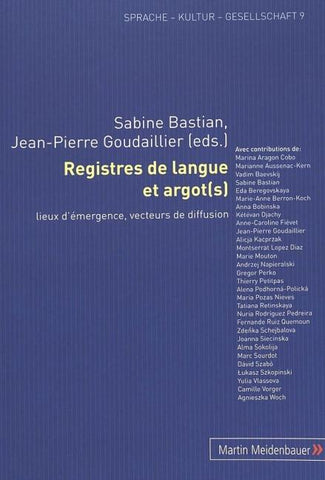 Registres de langue et argot(s)