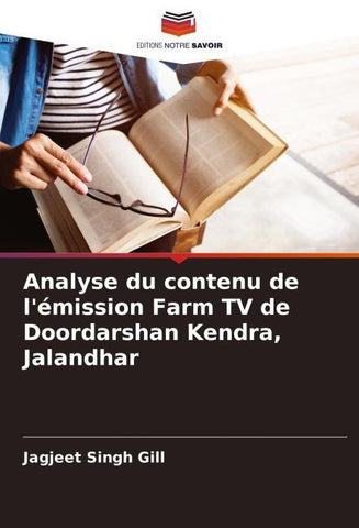 Analyse du contenu de l'émission Farm TV de Doordarshan Kendra, Jalandhar