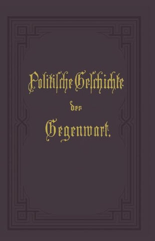 Politische Geschichte der Gegenwart