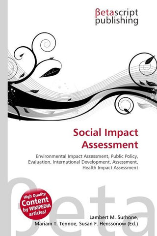 Social Impact Assessment