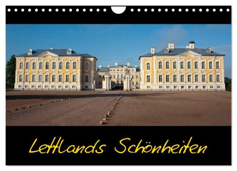 Lettlands Schönheiten (Wandkalender 2026 DIN A4 quer), CALVENDO Monatskalender
