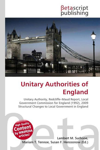 Unitary Authorities of England