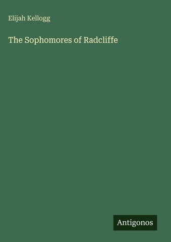 The Sophomores of Radcliffe