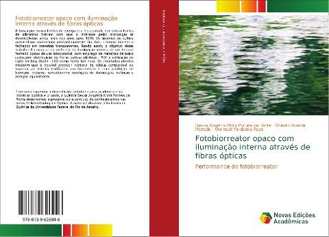 Fotobiorreator opaco com iluminação interna através de fibras ópticas