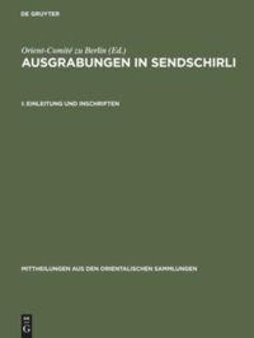 Einleitung und Inschriften