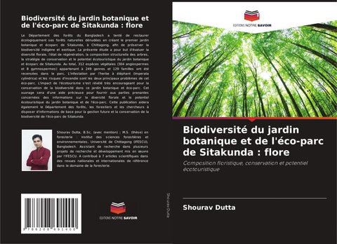 Biodiversité du jardin botanique et de l'éco-parc de Sitakunda : flore