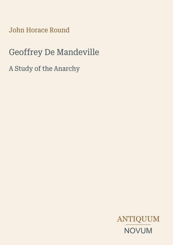 Geoffrey De Mandeville