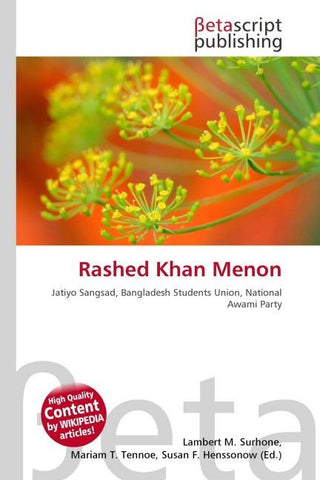 Rashed Khan Menon