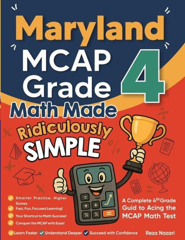 Maryland MCAP Grade 4 Math Made Ridiculously Simple