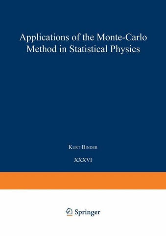 Applications of the Monte Carlo Method in Statistical Physics