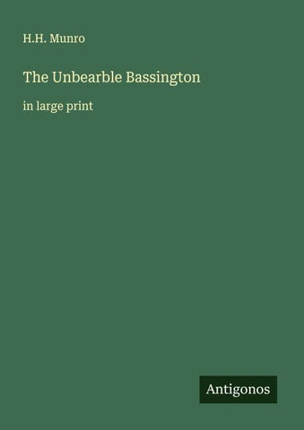 The Unbearble Bassington