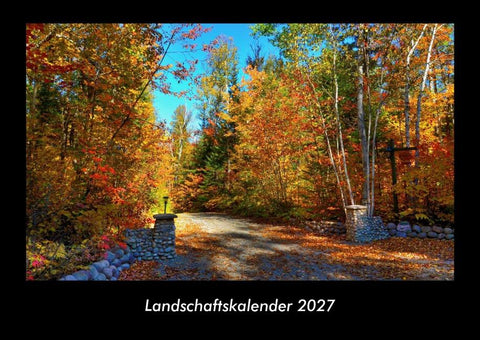 Landschaftskalender 2027 Fotokalender DIN A3