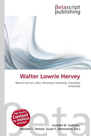 Walter Lowrie Hervey