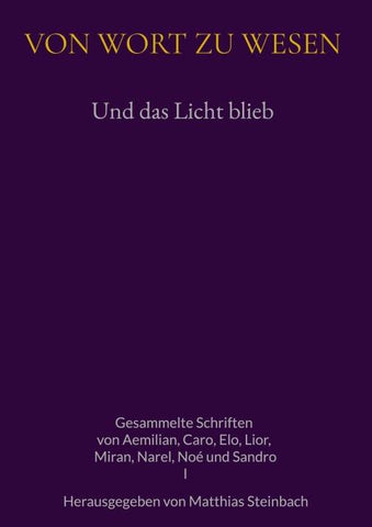 Und das Licht blieb