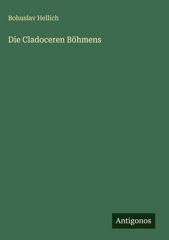Die Cladoceren Böhmens