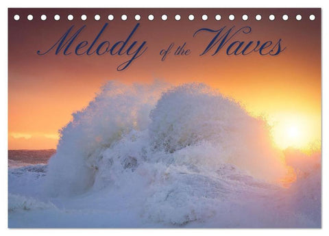 Melody of the waves (Desk Calendar 2026 DIN A5 landscape), CALVENDO 12 Month DeskCalendar