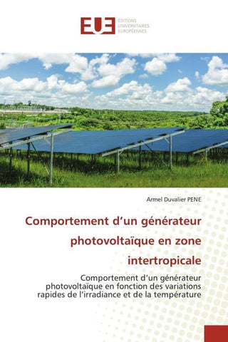 Comportement d'un générateur photovoltaïque en zone intertropicale
