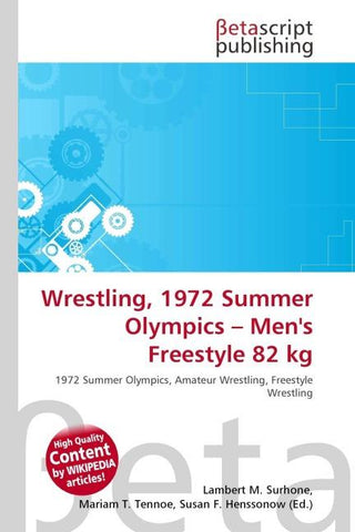Wrestling, 1972 Summer Olympics - Men's Freestyle 82 kg