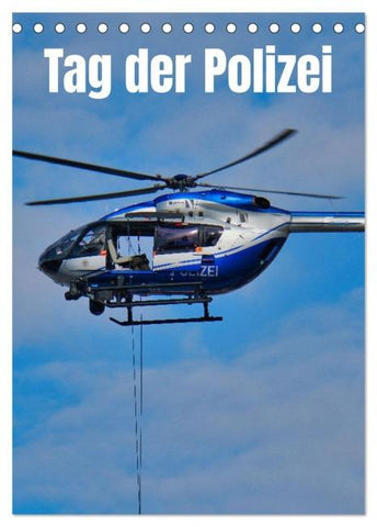 Tag der Polizei (Tischkalender 2026 DIN A5 hoch), CALVENDO Monatskalender