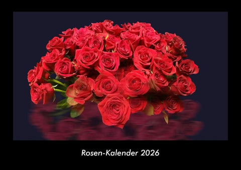 Rosen-Kalender 2026 Fotokalender DIN A3