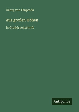 Aus großen Höhen