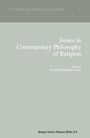 Issues in Contemporary Philosophy of Religion
