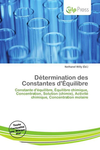 Détermination des Constantes d'Équilibre