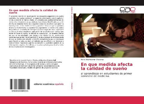 En que medida afecta la calidad de sueño