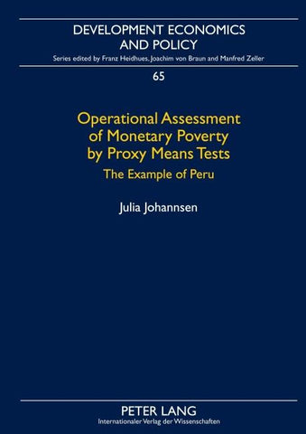 Operational Assessment of Monetary Poverty by Proxy Means Tests