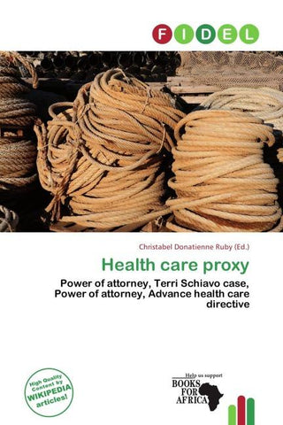 Health care proxy