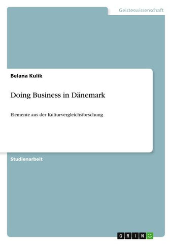 Doing Business in Dänemark
