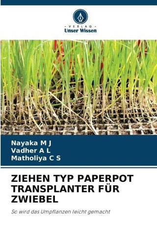 ZIEHEN TYP PAPERPOT TRANSPLANTER FÜR ZWIEBEL