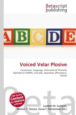 Voiced Velar Plosive