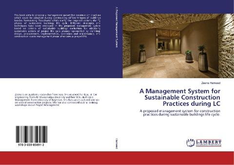 A Management System for Sustainable Construction Practices during LC