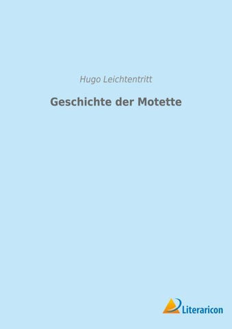 Geschichte der Motette