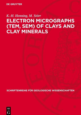 Electron micrographs (TEM, SEM) of clays and clay minerals