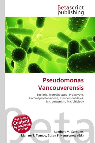 Pseudomonas Vancouverensis