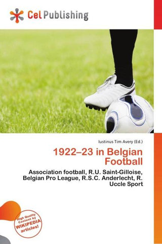 1922-23 in Belgian Football